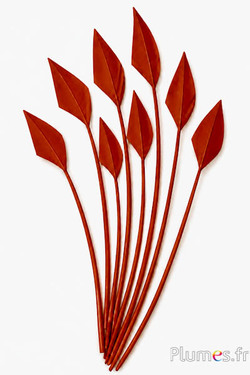 Schwan Pfeilform - 20-30 cm - schokolade